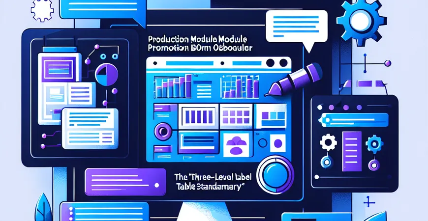  生产模块推广拦路虎：BOM表标准化的“三级校验”机制  